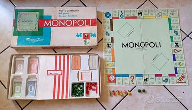 Monopoli in Lire gioco in scatola vintage EG