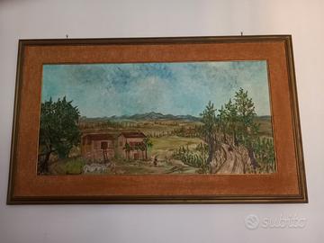 quadro ad olio di pittrice Bolognese