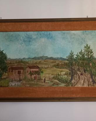 quadro ad olio di pittrice Bolognese