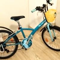 Bicicletta bambini B-twin misura 20