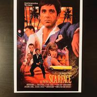 Poster "Scarface" Al Pacino Film 
