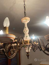 Lampadario in ceramica
