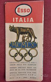 Pubblicitario Esso Olimpiadi Roma 1960