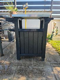 mobiletto carrello BBQ da esterno