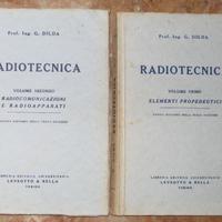 RADIOTECNICA VALVOLARE (2testi di teoria anni '60)
