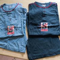 coppia pigiami in cotone