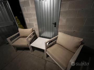 Set poltrone da terrazzo/giardino