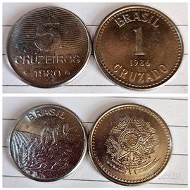 monete del Brasile 