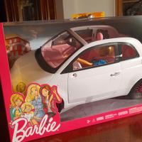 fiat 500 bianca con barbie (2018) FVR07