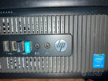 Postazione pc Hewlett Packard