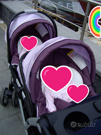 passeggino gemellare chicco