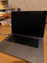 Macbook Pro 16 pollici 4TB M1 Pro