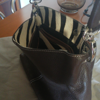 Borsa testa di moro vera pelle