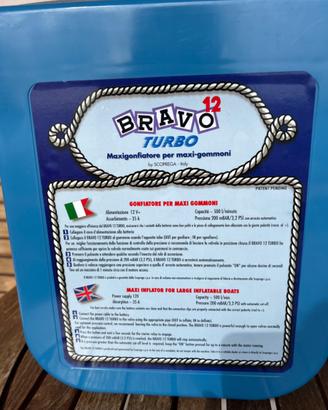 Bravo 12 Turbo gonfiatore Scoprega