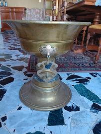 ANTICO BRACIERE IN OTTONE PRIMI 900