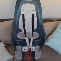 Seggiolino porta bimbi bicicletta su portapacchi