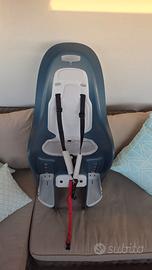 Seggiolino porta bimbi bicicletta su portapacchi