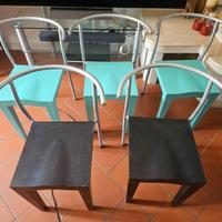 Kartell n. 5 sedie Dr Glob