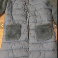 piumino phard trapuntato celeste