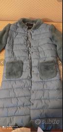 piumino phard trapuntato celeste