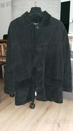 Giaccone invernale da uomo in pelle taglia 46