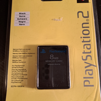 Scheda di memoria playstation 2 originale