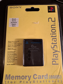 Scheda di memoria playstation 2 originale