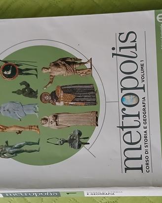 libro storia e geografia "Metropolis"