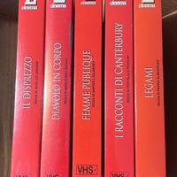 Lotto 5 videocassette VHS classici proibiti ‘E
