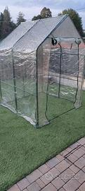 Serra a casetta 140x140 h195 telo pvc