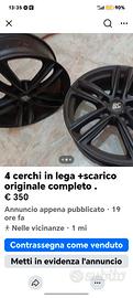 4 cerchi in Lega disco 17  montano sul gol  7.5