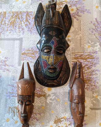 5 maschere africane