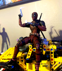 Action Figure Deadpool 16 CM - X-Men Saga 💥🗡️