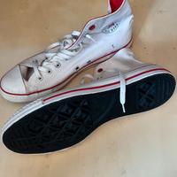 Converse All star nuove alte bianche 44