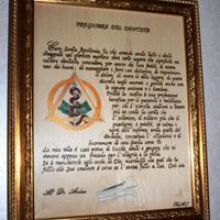 PREGHIERA DEL DENTISTA - QUADRO UNICO -