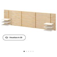 testiera letto Ikea nuova