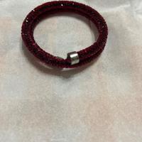 Bracciale bordeaux swarovski