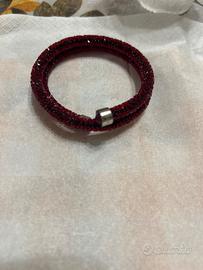 Bracciale bordeaux swarovski
