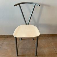 6 sedie bianche da cucina/salotto
