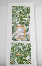 Set 3 Quadri Tropicali