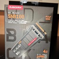 SSD Western Digital WD Black SN8100 4TB PCIe Gen 5