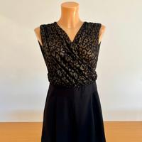 Zara - elegante tutina nera e oro