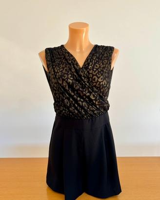 Zara - elegante tutina nera e oro