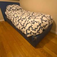 Letto singolo con contenitore