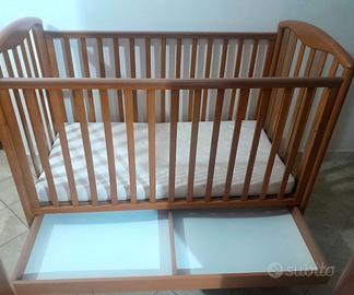 Lettino con cassettone
