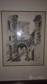 2 acquaforti di Silvano Silvani