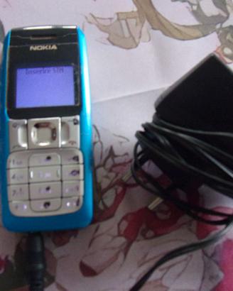 Telefono cellulare Nokia blu metallizzato