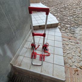 carrello per cassetta wc camper e altro