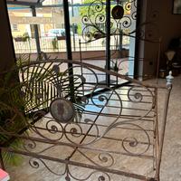 Letto antico in ferro battuto "Genovese" fine 800