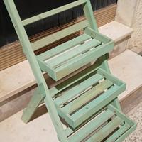 cavalletto porta oggetti vasi